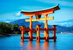 Puzzle Itsukushima pühamu 1500 tükki BLUEBIRD