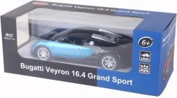 RC auto Bugatti Veyron 1:14 punane või sinine