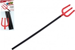 Kokkupandavad kuradihargid plastist 110 cm karnevalile