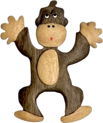 Puidust külmkapimagnet – ahv 2Kids Toys