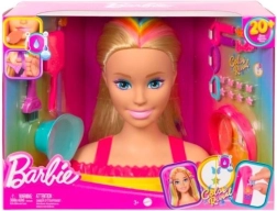 Barbie soengu- ja stiilimispea värvi muutvate salkudega, 20-osaline komplekt