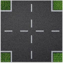 Disainitud ehitusplaat BRIXIES Plus – Ristmik