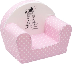 Laste tugitool NEW BABY Zebra heleroosa