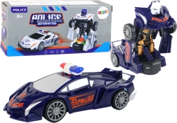 Transforming Police Car Robot