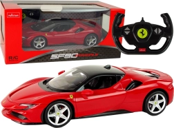 RC-auto Ferrari SF90 1:14 Rastar punane