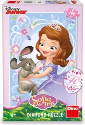 Gem Puzzle Sophia and the Bunny 200 pieces