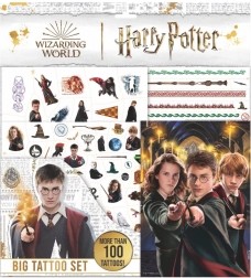 Suur Harry Potteri loovkomplekt märkmiku ja tätoveeringutega