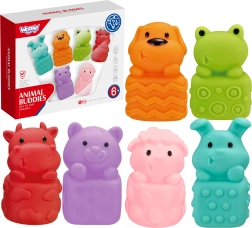Woopie meeltega loomad vanni – komplekt 6 tk