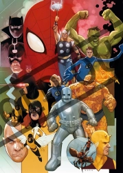 Puzzle 1000 Pieces MARVEL 80