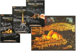 ARTLOVER kraabitav pilt kuldne – öine vaade Sydney ooperimajale