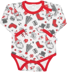 Baby bodysuit with long sleeves new baby christmas
