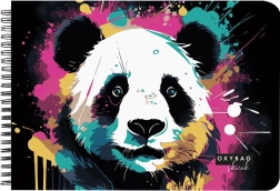 A3 visandiplokk Panda