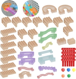 Masterkidz kuuliraja ehituskomplekt STEM-tahvlile, 63 osa