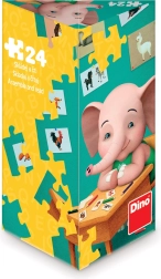 Dino Puzzle Elefant Mio 24 Pieces