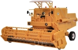 Kollane plastist kombain Bizon Super Z056