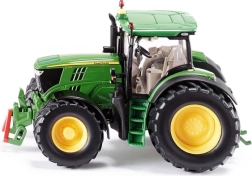 Siku Farmer John Deere 6210R tractor with tipping trailer
