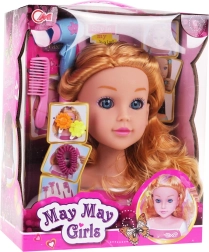 Stiilimispea blondide juuste ja tarvikutega