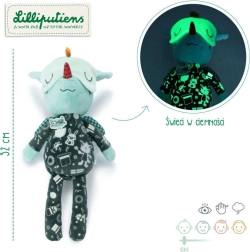 Lilliputiens uinumislelu helendavate elementidega draakon Joe 6k+