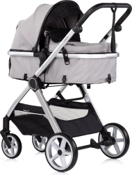 Kombineeritud lapsevanker 2in1 CHIPOLINO Vista Cloud Grey