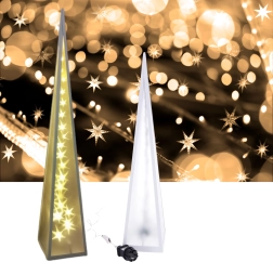 Jõulude LED-lamp pöörlevate tähtedega 45 cm