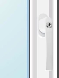 Aknakäepide lukuga – valge