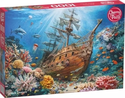 Puzzle Cherry Pazzi uppunud aare 1000 tükki