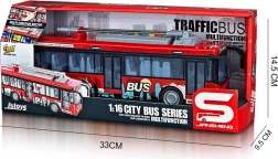 Trolleybus Toy with Light and Sound Effects