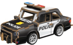 Politseiauto 3D puidust pusle