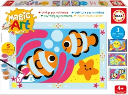 Paint by numbers: Underwater World EDUCA