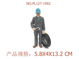 Automehaaniku figuur 13,2 cm - 1 tk