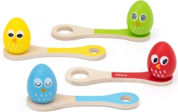 Puidust mäng „Munad lusikatel“ Viga Toys