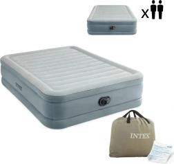 Täispuhutav kaheinimese madrats 203 × 152 × 46 cm sisseehitatud elektripumbaga INTEX