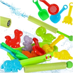 Children's Boat with Sand Toys and Water Gun