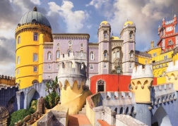 Ravensburger puzzle Imposing Castles and Châteaux: Pena, Portugal – 1000 pieces