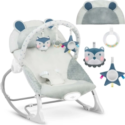 RICOKIDS vibrofunktsiooniga lamamistool-kiik – hall