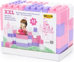 XXL ehitusklotside komplekt 45 tk – printsess Wader
