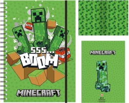 Spiraalköites märkmik Minecraft A5 – jooneline