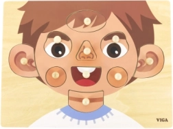 VIGA puidust näopusle lastele