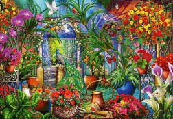 Puzzle Troopiline kasvuhoone 1000 tükki