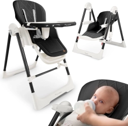 Nukido Elite must 3-in-1 laste söögitool