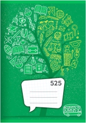 A4 notebook, 60 sheets – squared
