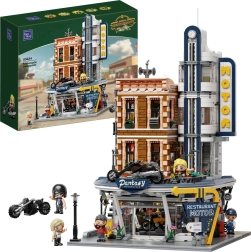 Pantasy biker restaurant and pub building set
