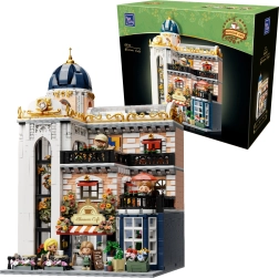 PANTASY Blossom Café Building Set – Modular Café with Dome (2826 pieces)