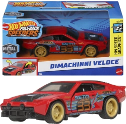 Hot Wheels Pull-Back Speeders Dimachinni Veloce auto 1:43