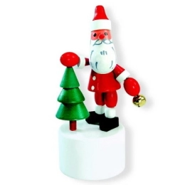 DETOA Santa Clausi ja kuusekesega vajutatav figuur