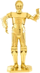 Metal Earth 3D pusle Star Wars: C-3PO – kuldne metallmudel