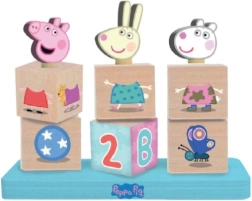 Wooden Blocks Peppa Pig with Figure