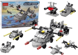 Helikopteri 6-ühes DIY ehituskomplekt, 117 detaili