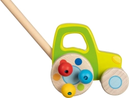 Wooden Tractor on Stick for Children GOKI