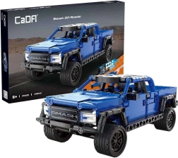 CaDA sinine maastikuauto Smash Off-Roader pull-back